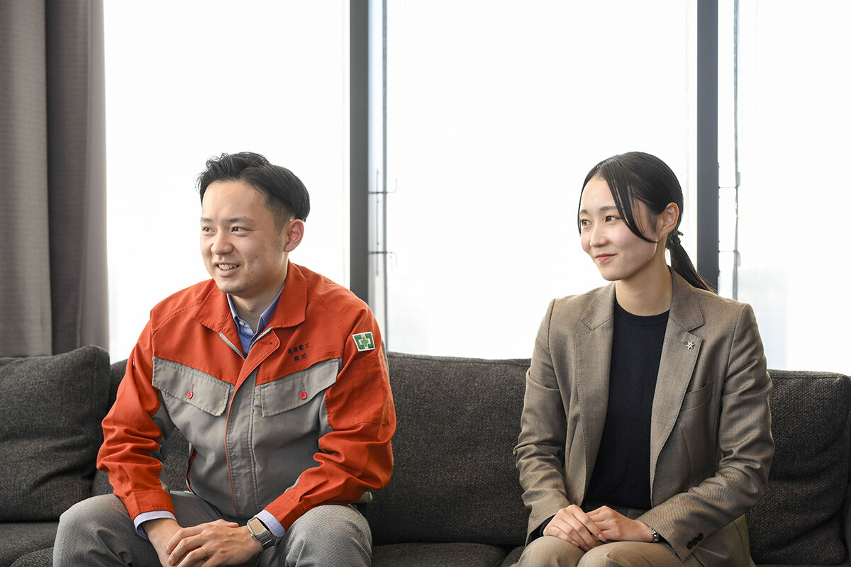 鍛治さんと遠藤さん