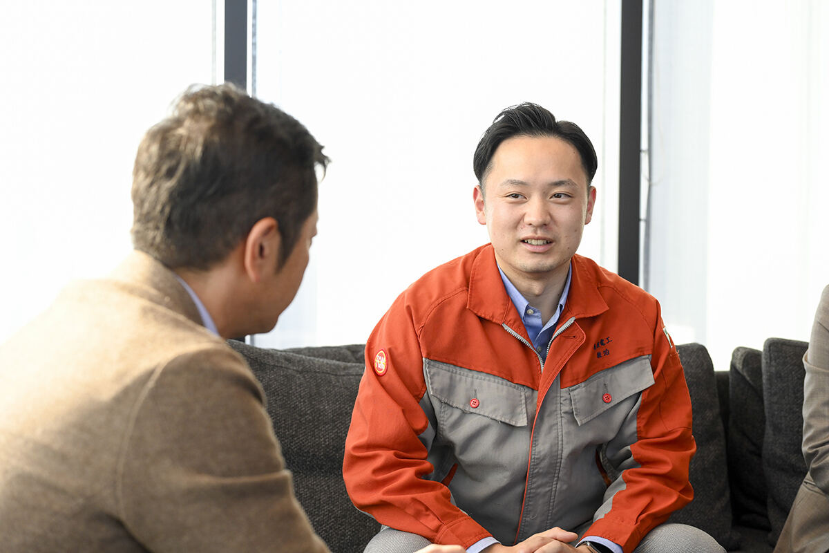 高橋編集長と鍛治さん
