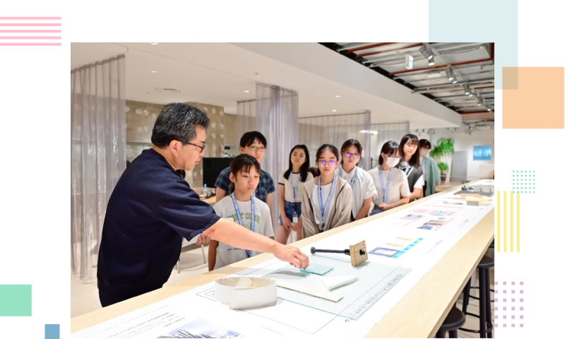 オフィスツアーの様子
