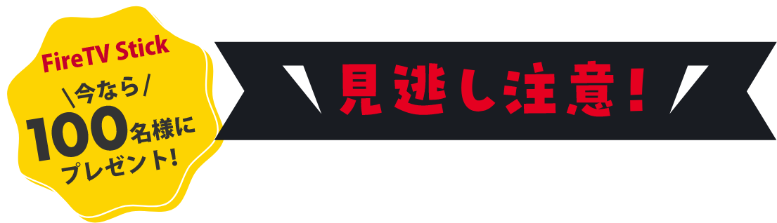 見逃し注意