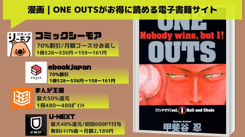 ONE OUTS 無料