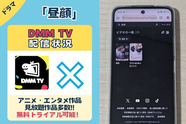 ドラマ「昼顔」のDMM TV配信状況