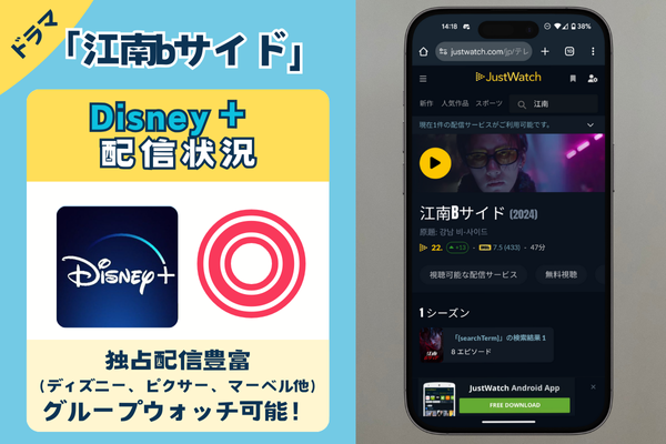 Disney+ 　江南bサイド