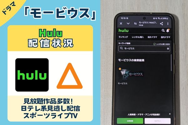 『モービウス』のHulu配信状況