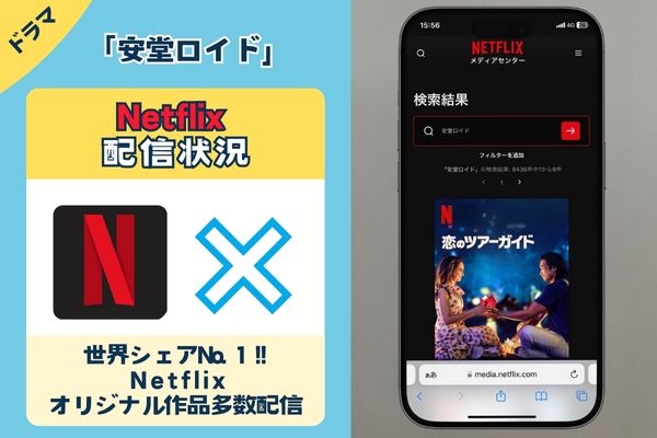 ドラマ「安堂ロイド」はNetflixで配信している？