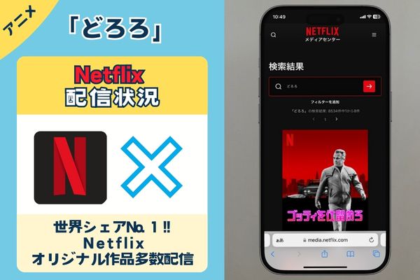 アニメ「どろろ」はNetflixで配信している？