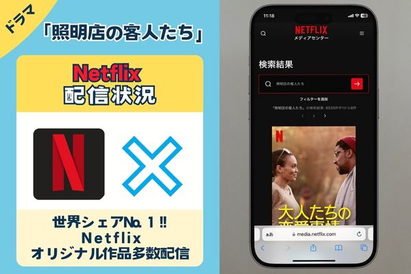 「照明店の客人たち」はNetflixで配信している？