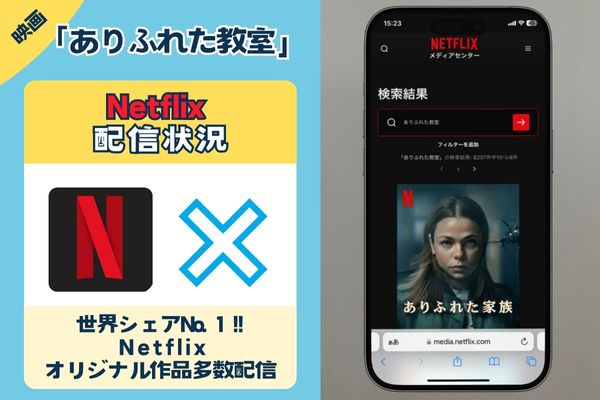 「ありふれた教室」はNetflixで配信している？