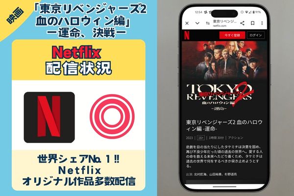 Netflix配信状況画像 東京リベンジャーズ2