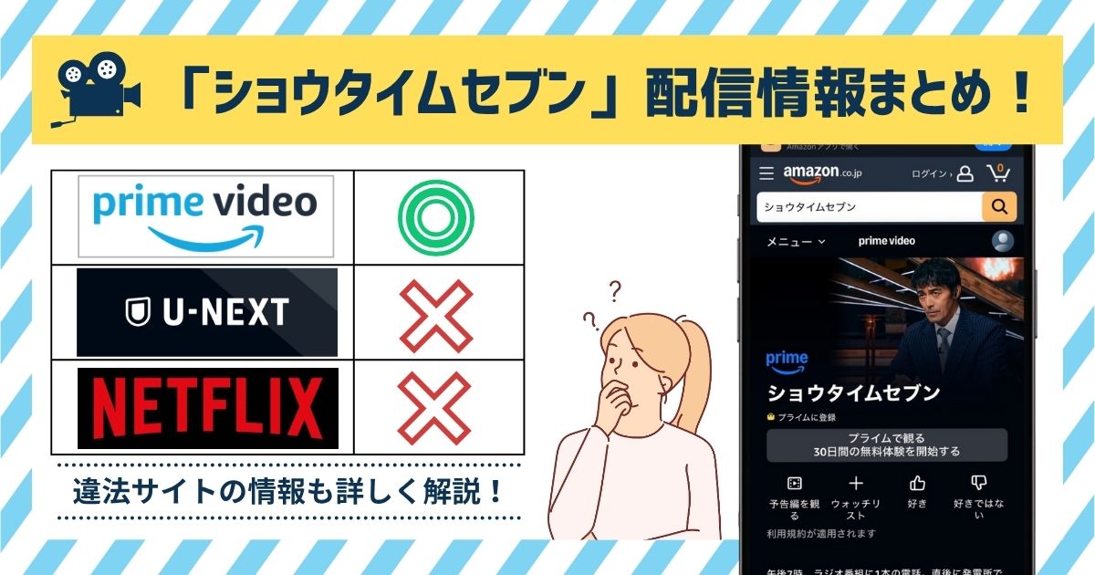 映画「ショウタイムセブン」配信