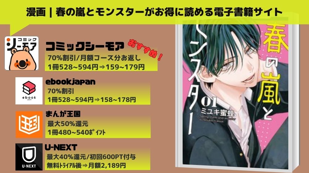 春の嵐とモンスター 無料