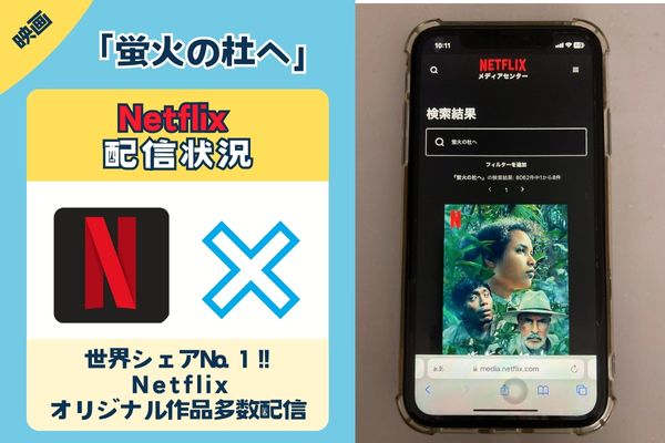 「蛍火の杜へ」はNetflixで配信している？