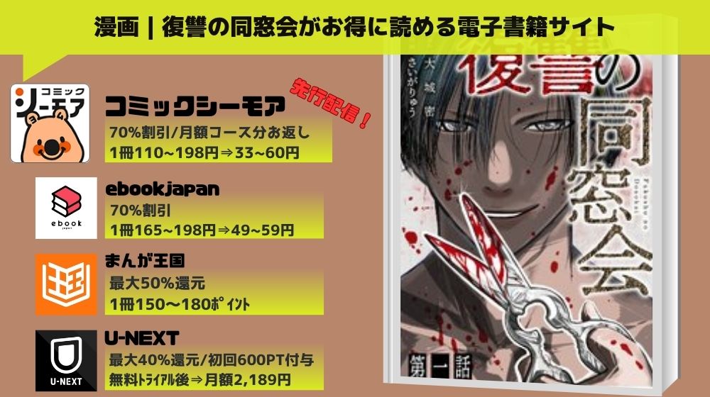 復讐の同窓会 無料