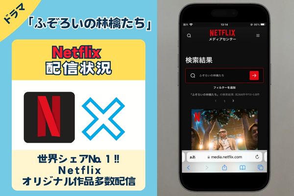 ドラマ「ふぞろいの林檎たち」はNetflixで配信されている？