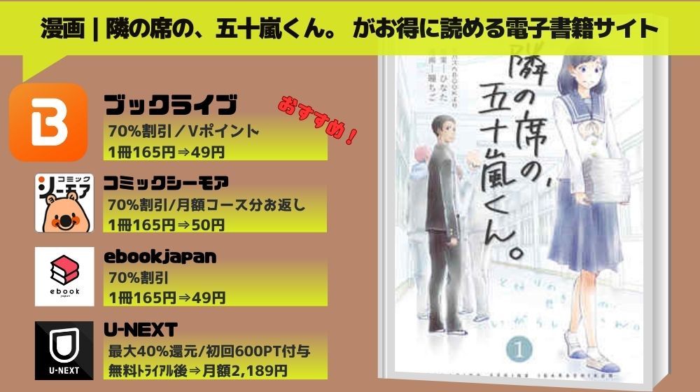 隣の席の、五十嵐くん。 無料