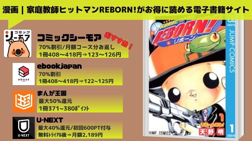 家庭教師ヒットマンREBORN! 無料