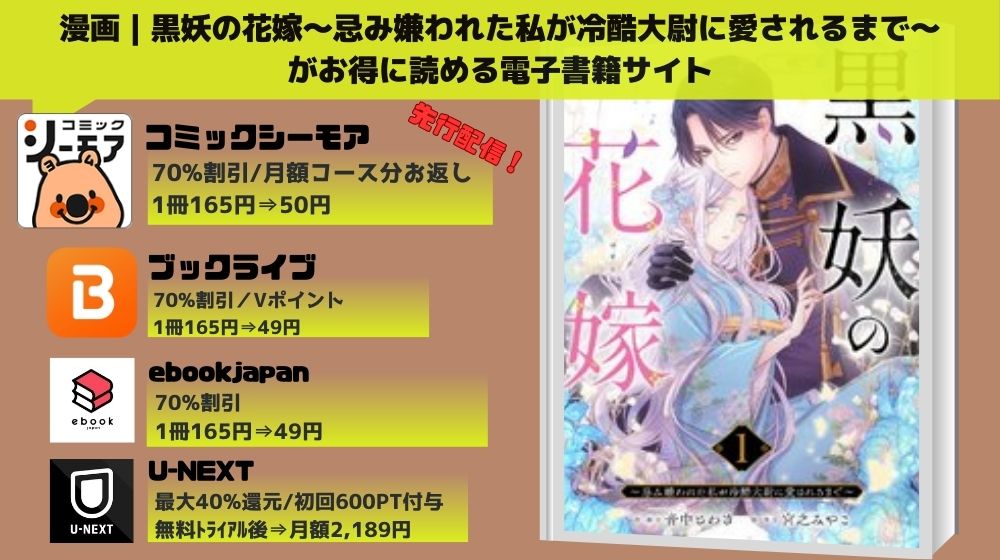 黒妖の花嫁～忌み嫌われた私が冷酷大尉に愛されるまで～ 無料