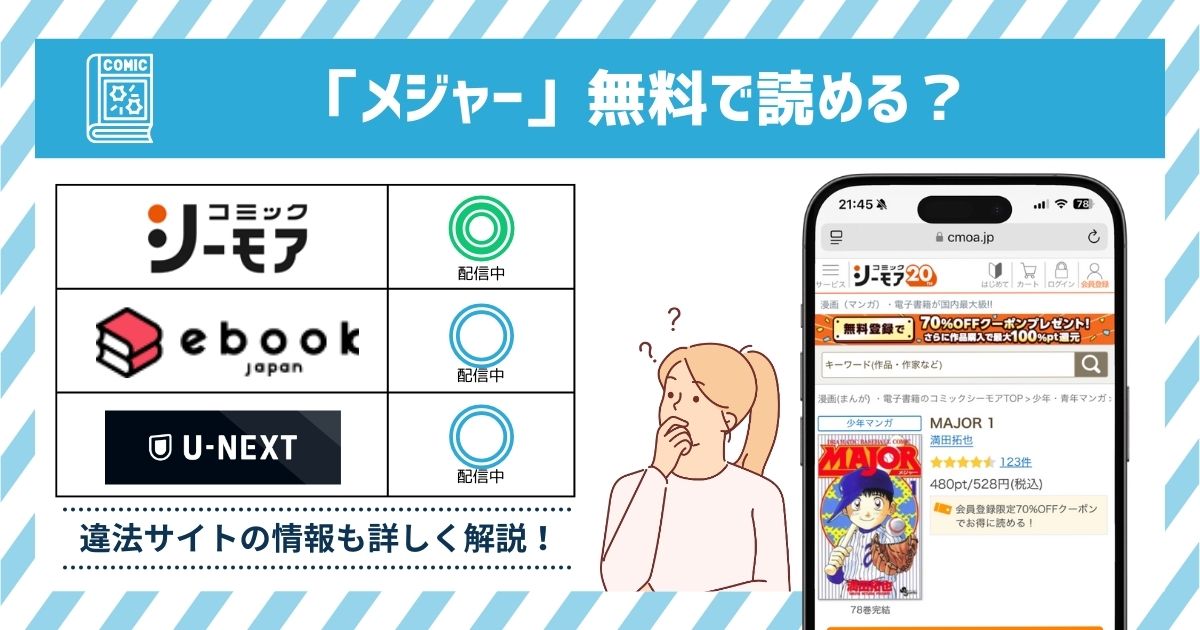 漫画メジャー 全巻無料