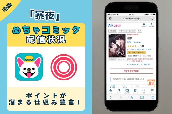 めちゃコミック 「暴夜」