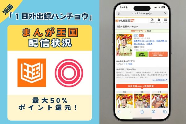 １日外出録ハンチョウ まんが王国