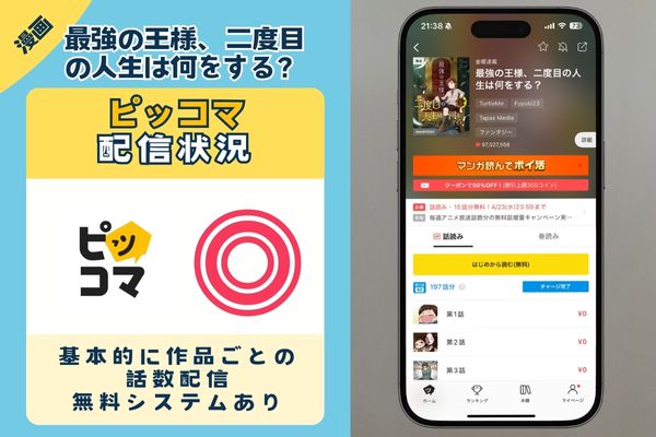 最強の王様、二度目の人生は何をする? ピッコマ