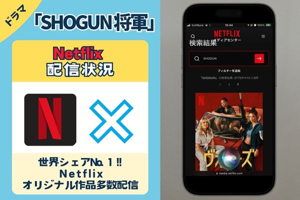 SHOGUN 将軍　Netflix配信状況