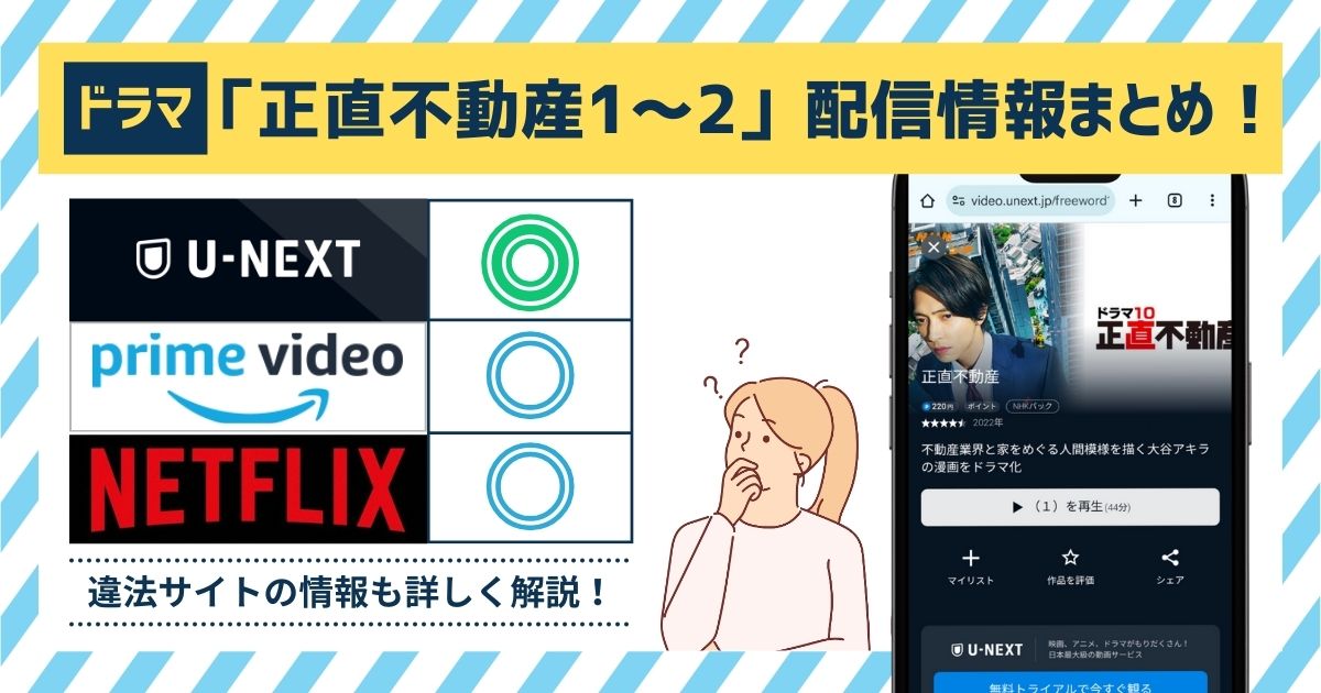 正直不動産　配信