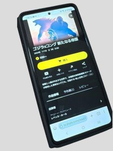 ゴジラ×コング新たなる帝国　DMMTV　配信状況解説画像