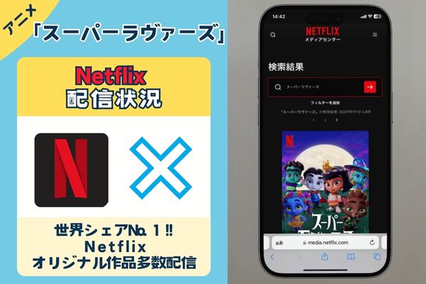 「スーパーラヴァーズ 」はNetflixで配信している？