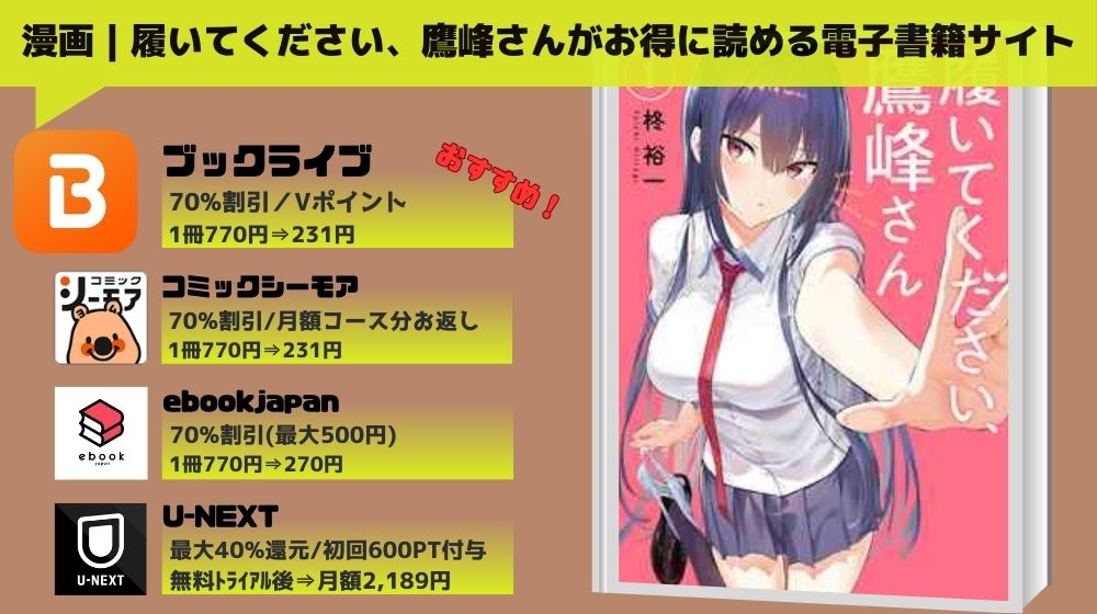 履いてください、鷹峰さん 無料