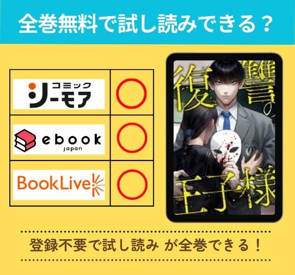 復讐の王子様の漫画を全巻無料で試し読み