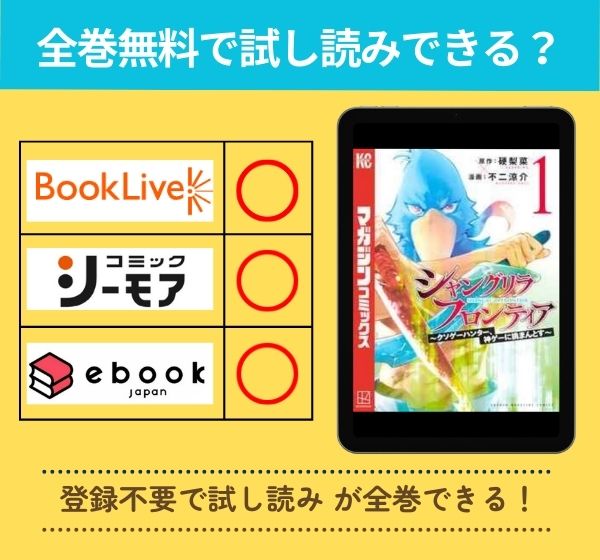 「シャングリラ・フロンティア ～クソゲーハンター、神ゲーに挑まんとす～」の漫画を全巻無料で試し読み