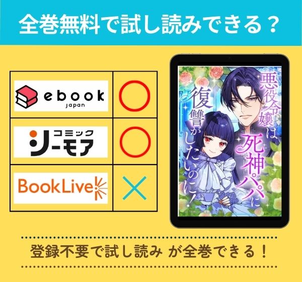 悪役令嬢は死神パパに復讐がしたいのに！ ～人生2周目、パパの心の声が可愛すぎてまさかの愛され物語！？～の漫画を全巻無料で試し読み