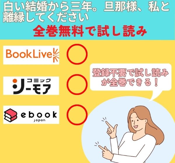 白い結婚から三年。旦那様、私と離縁してくださいの漫画を全巻無料で試し読み