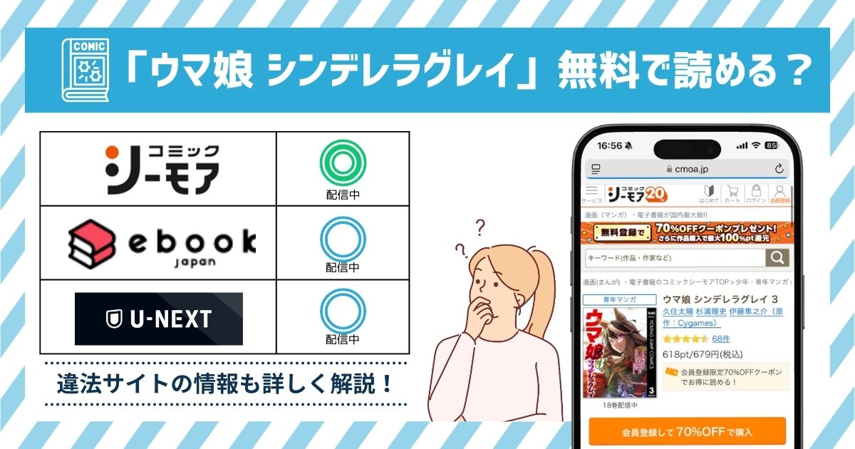 漫画ウマ娘 シンデレラグレイ　全巻無料