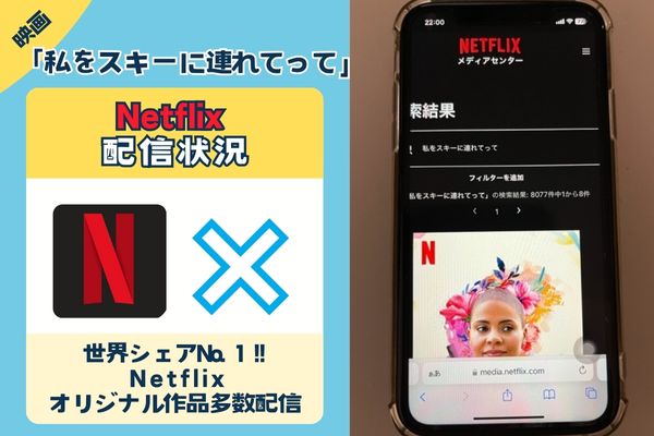 「私をスキーに連れてって」はNetflixで配信している？