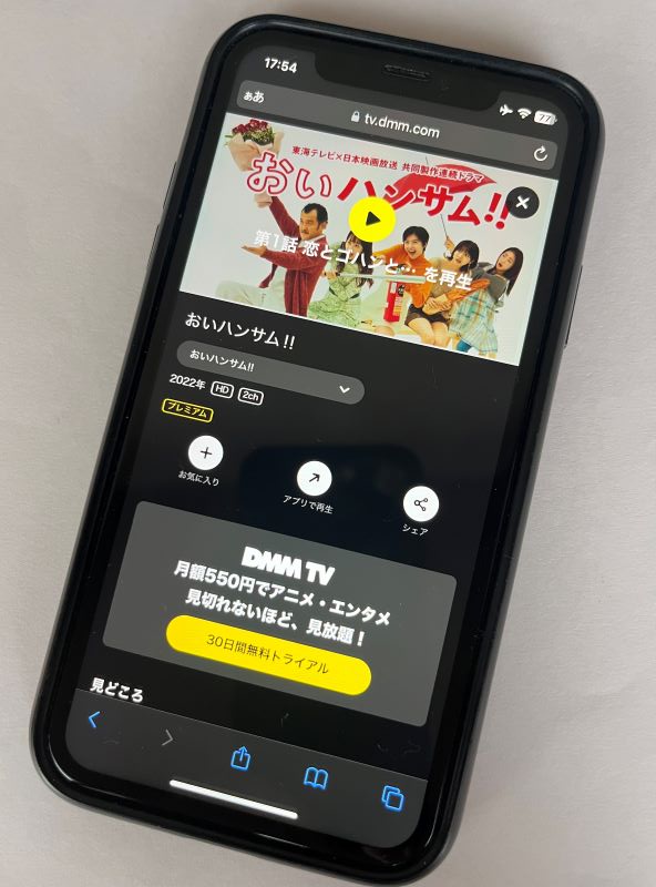 ドラマ「おいハンサム!!（1期）」を無料で視聴するなら「DMM TV」がおすすめ！