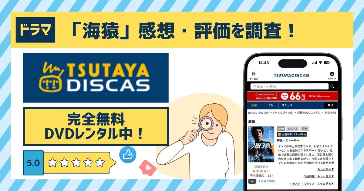ドラマ「海猿」配信