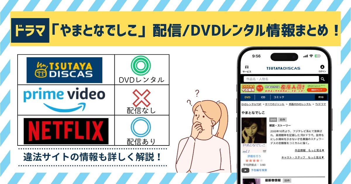 ドラマ「やまとなでしこ」の配信
