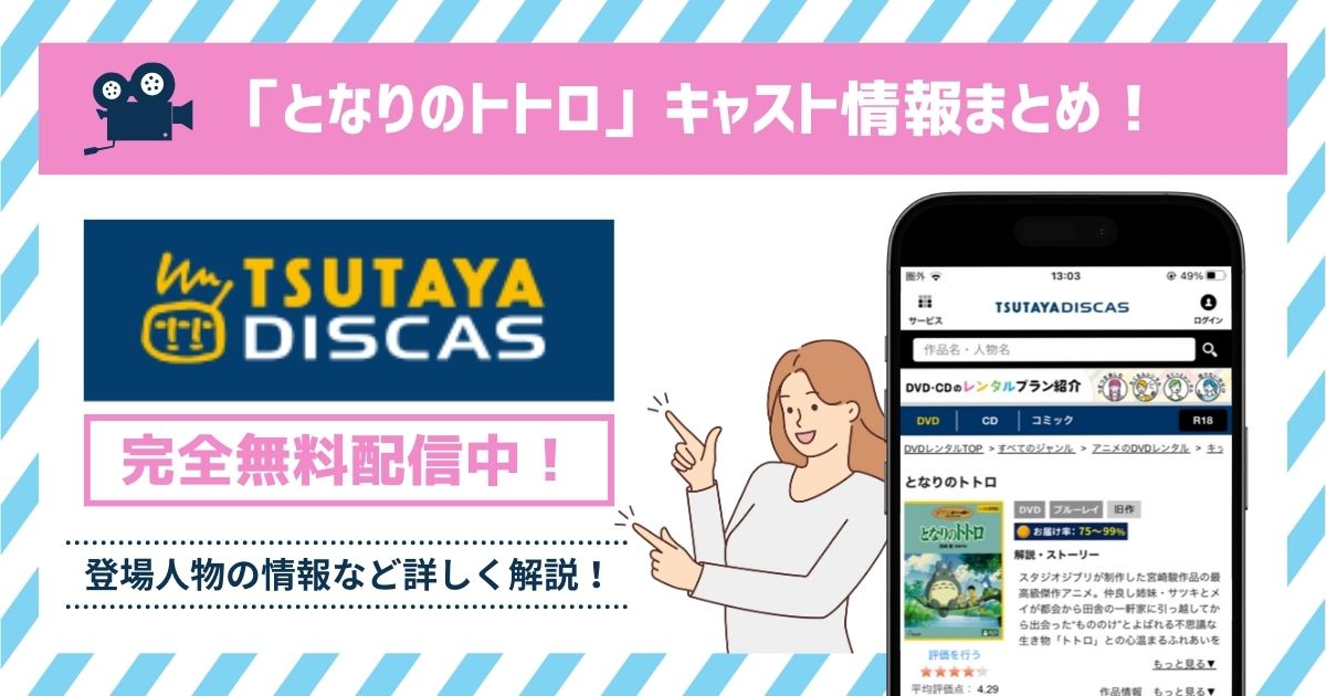 となりのトトロ　キャスト