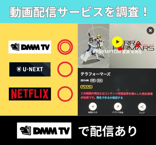 「テラフォーマーズ」を無料視聴できる動画配信サイトを独自調査！