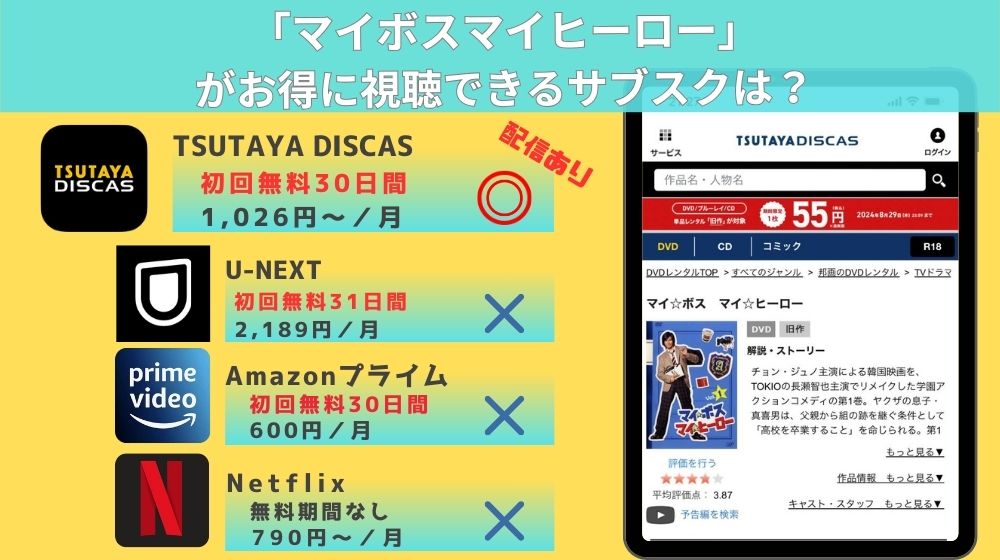 マイボスマイヒーロー配信