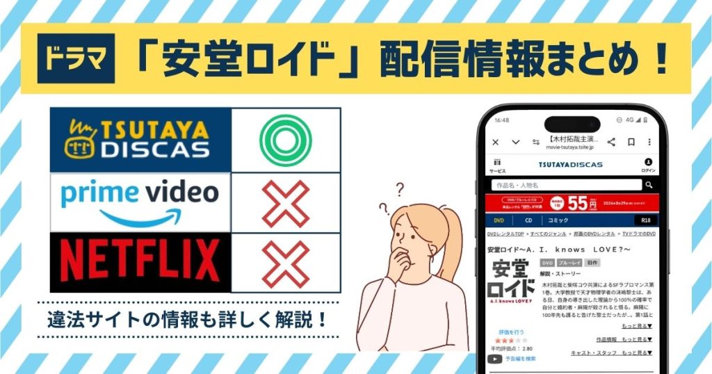 全話無料】ドラマ「安堂ロイド」はどこで配信している？Netflix・Amazonプライム・Huluなどを調査！ | マイナビニュース電子書籍・VOD比較