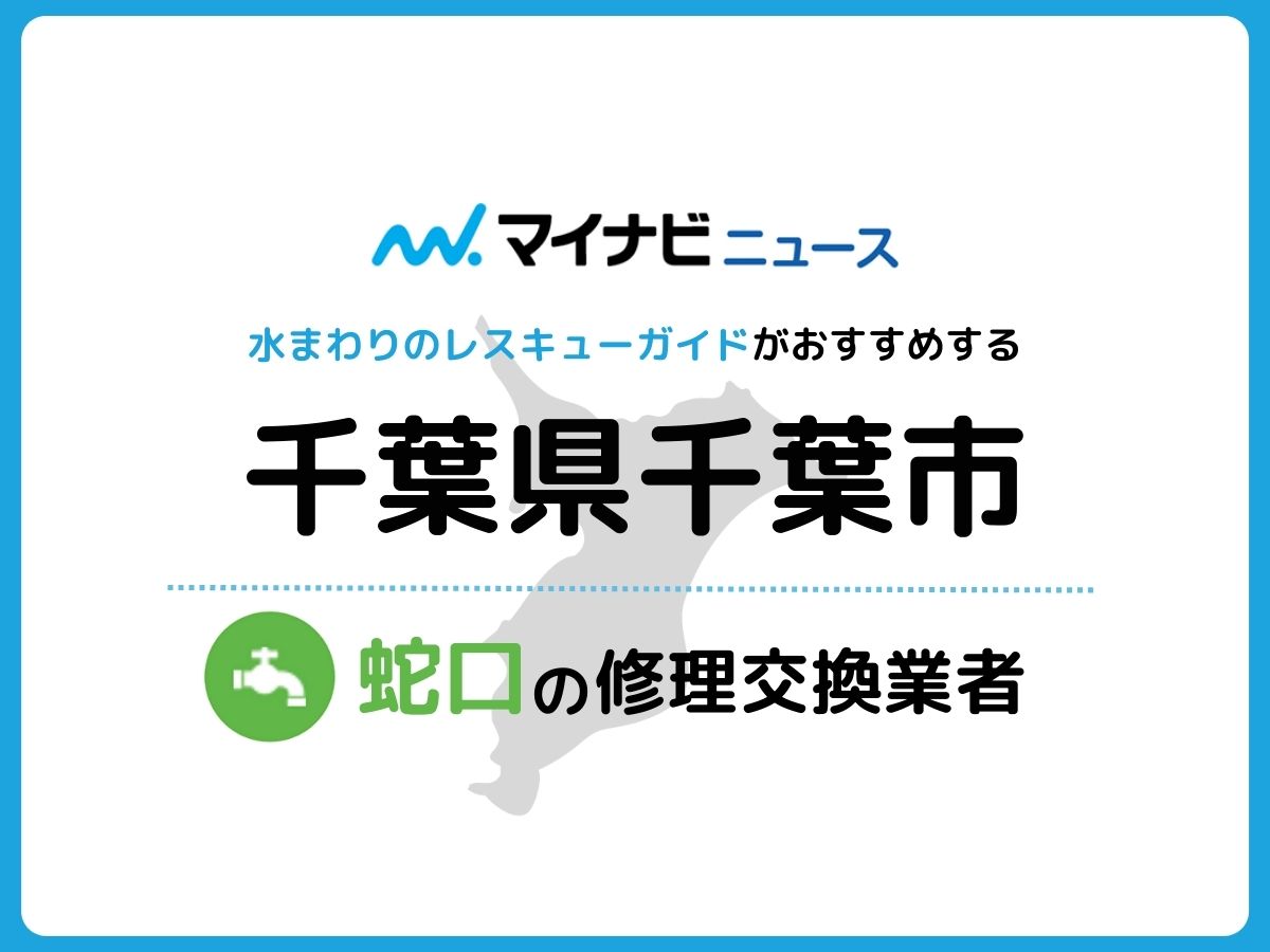 千葉市 蛇口の修理交換業者