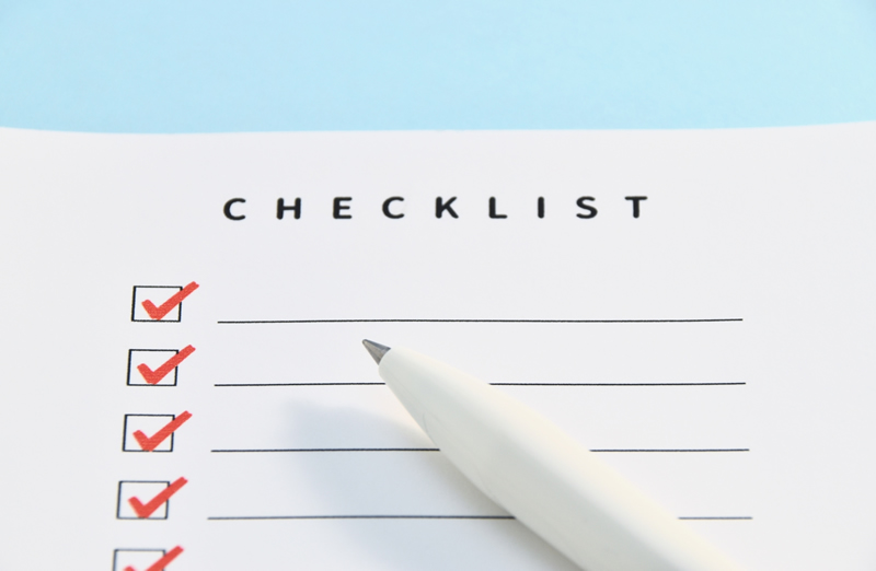 CHECKLIST