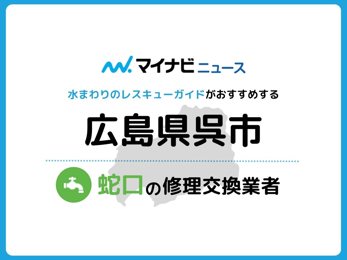 呉市 蛇口の修理交換業者