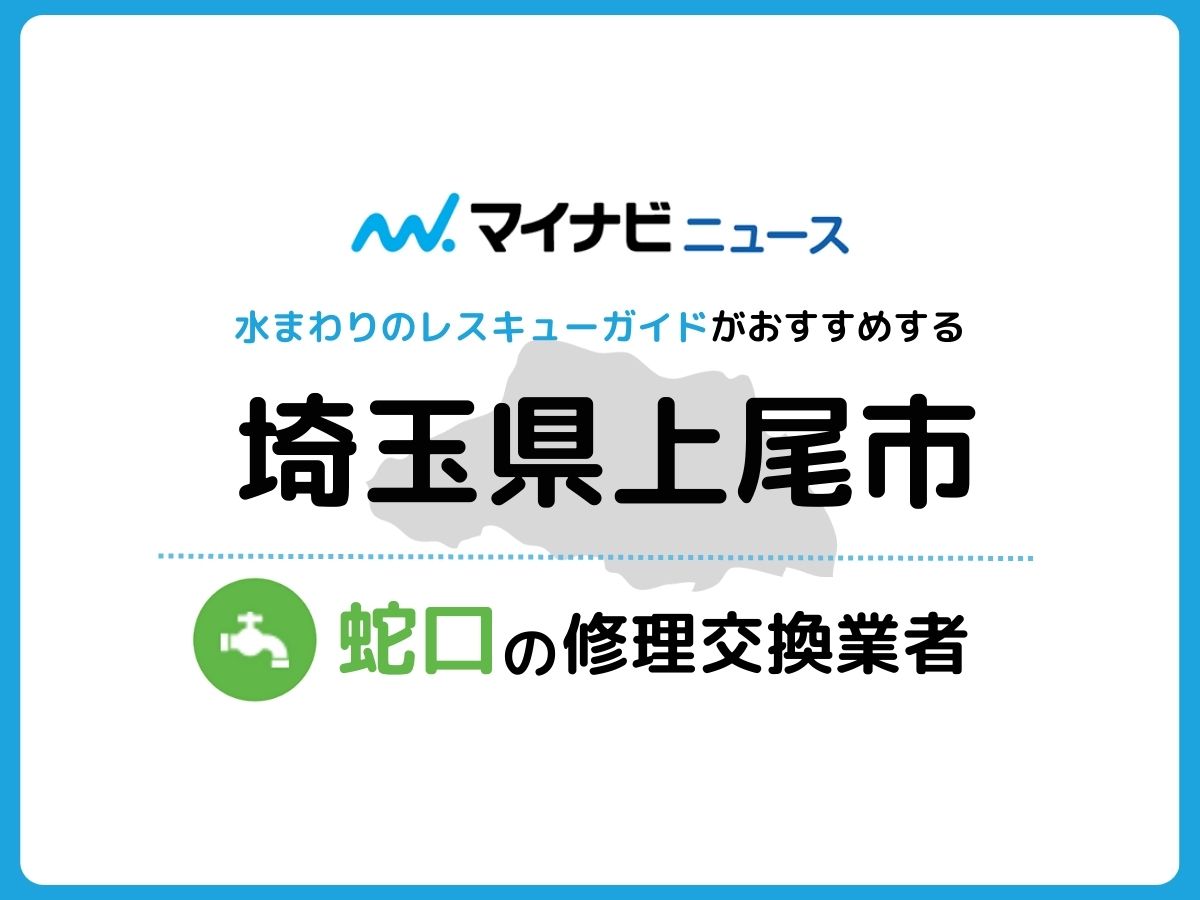 上尾市 蛇口の修理交換業者