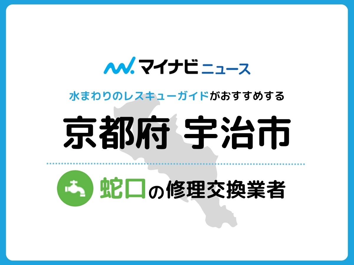 宇治市 蛇口の修理交換業者