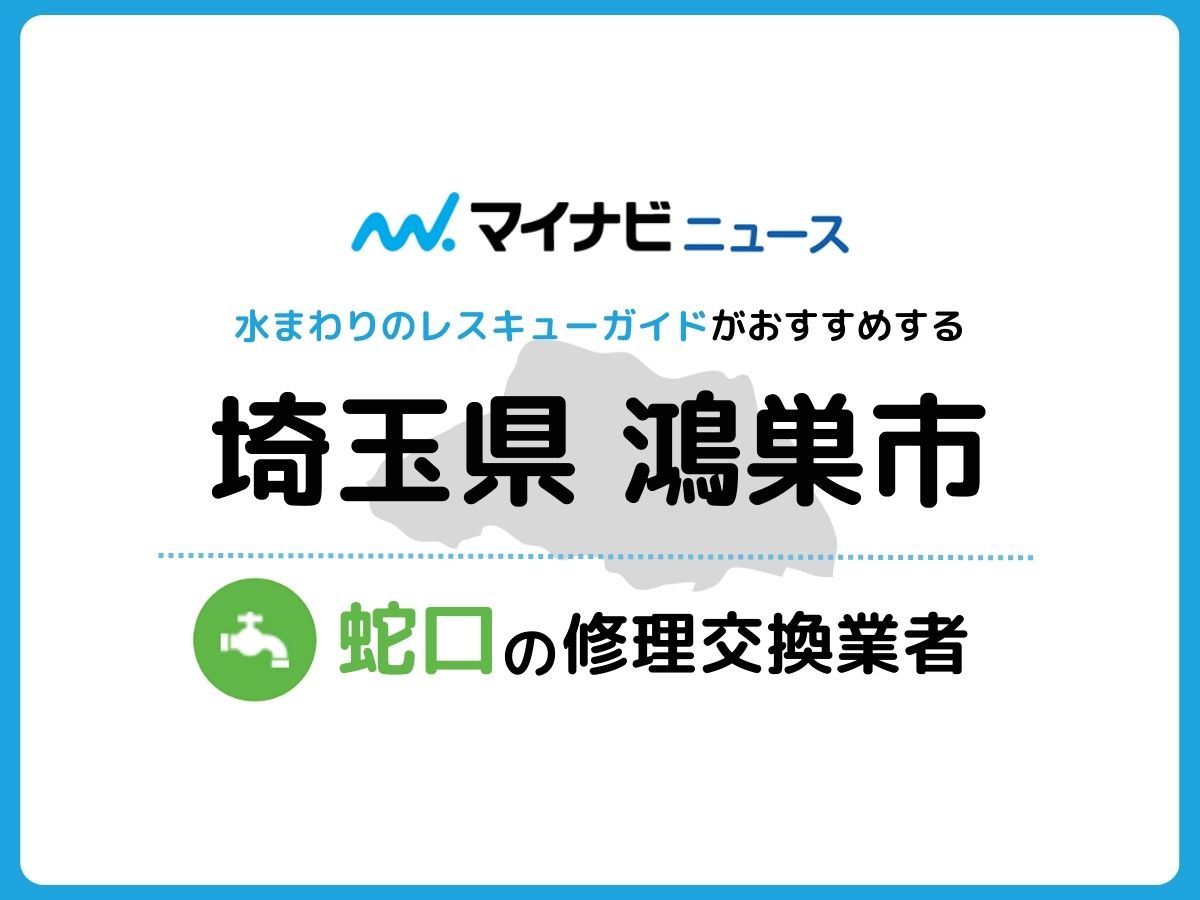 鴻巣市 蛇口の修理交換業者