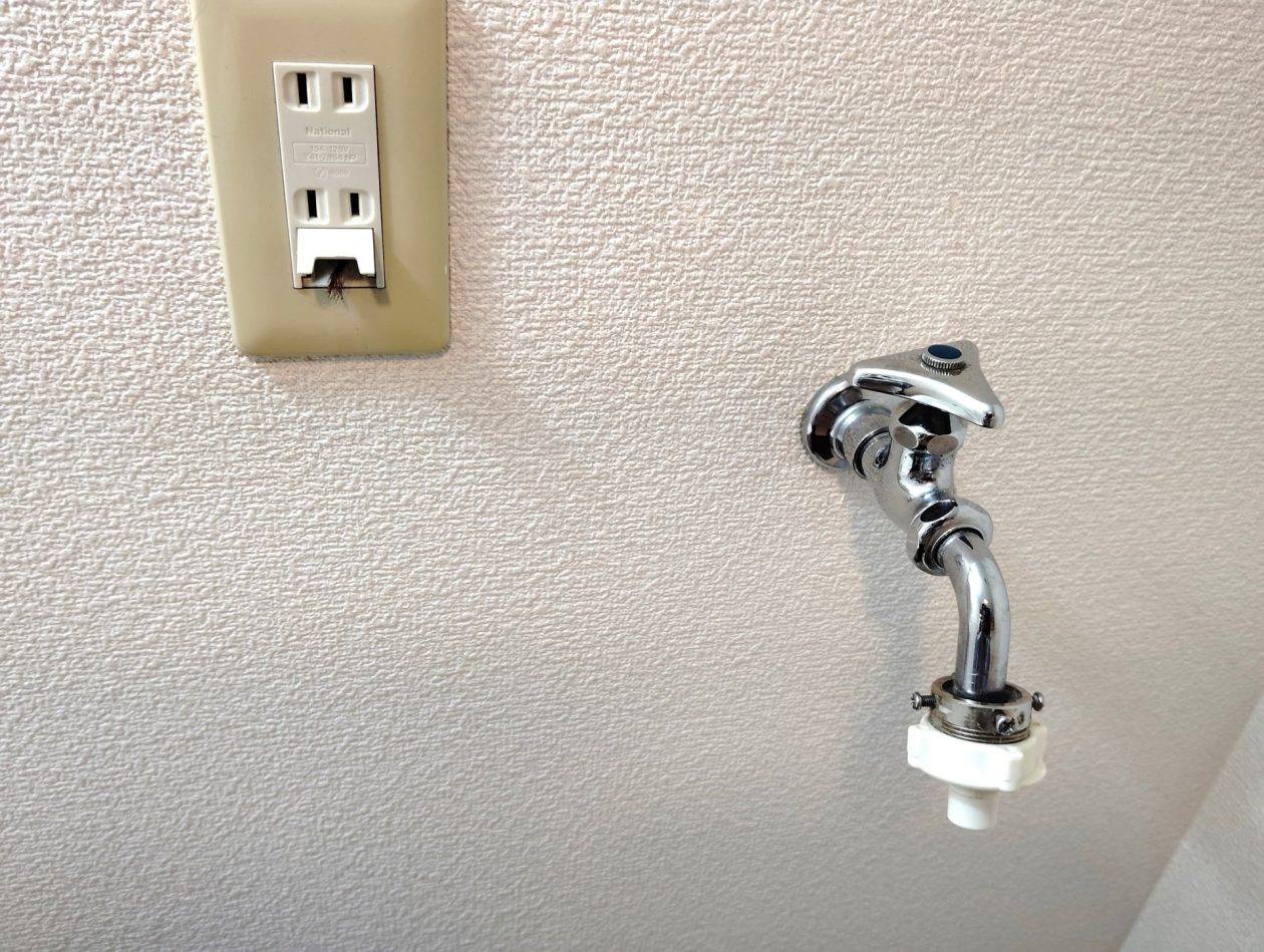 洗濯機用ワンタッチ水栓